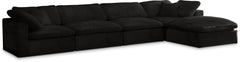 Cozy - 5 Piece Modular Sectional With Chaise