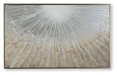 Waldard - Gray / Taupe / White - Wall Art
