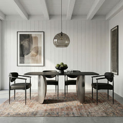 Virella - faux Leather Upholstered Dining Chair (Set of 2) - Black Base