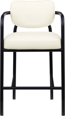 Serava - Vegan Leather Upholstered Bar Stool