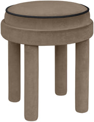 Velin - Velvet Ottoman / Stool