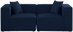 Cube - Linen Modular 2 Seat Sofa