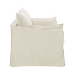 Shane - Loveseat With 2 Pillows - Beige