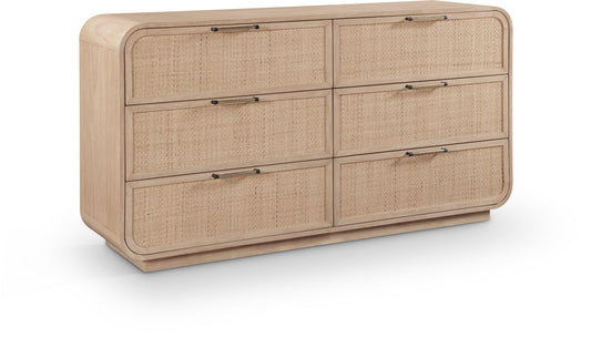 Windsor - Rubberwood Dresser - Natural