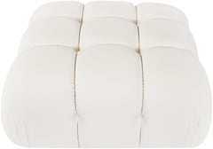 Orin - Velvet Performance Fabric Upholstered Modular Ottoman