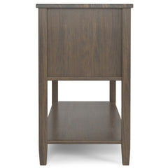 Ela - Console Table - Smoky Brown