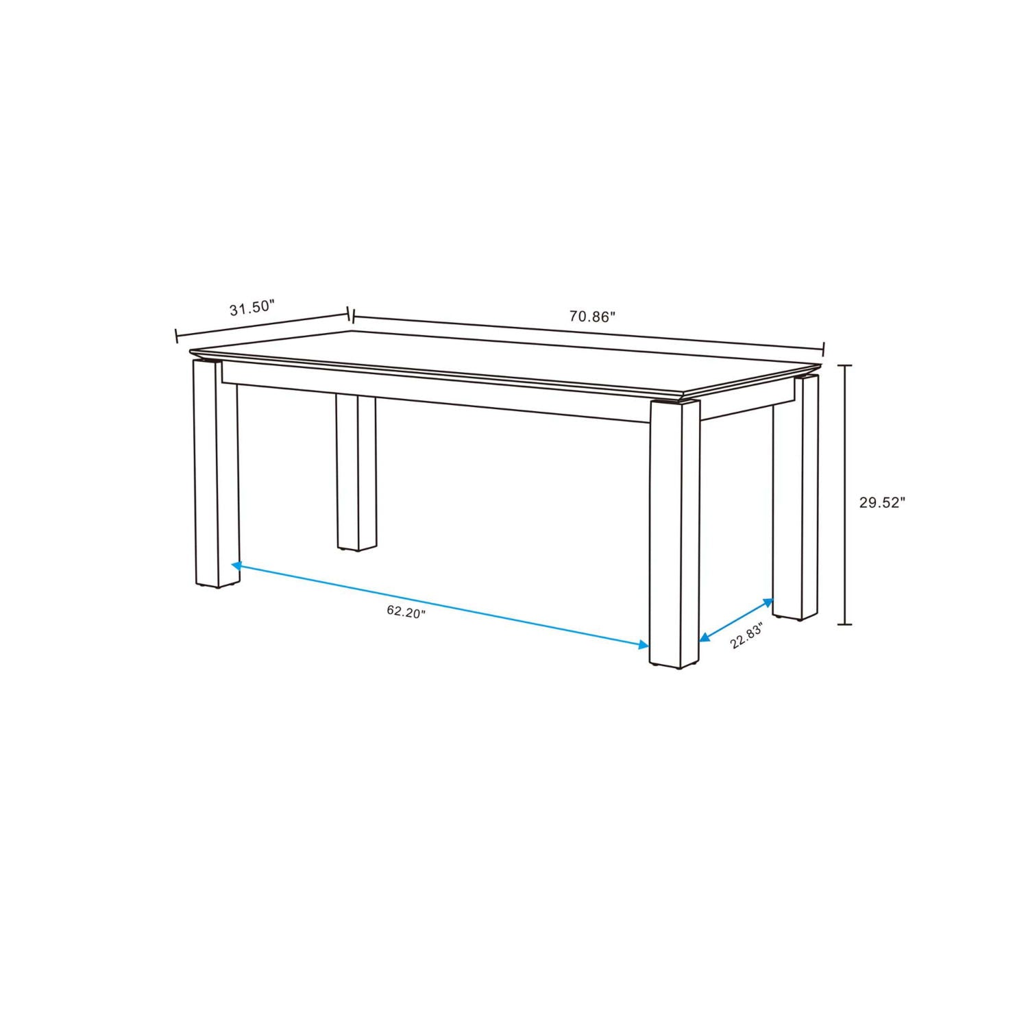 Rockaway Dining Table