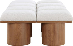 Pavilion - 8 Piece Modular Bench With Brown Base