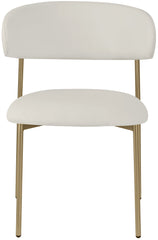 Lupita - Dining Chair With Brushed Gold Legs (Set of 2)