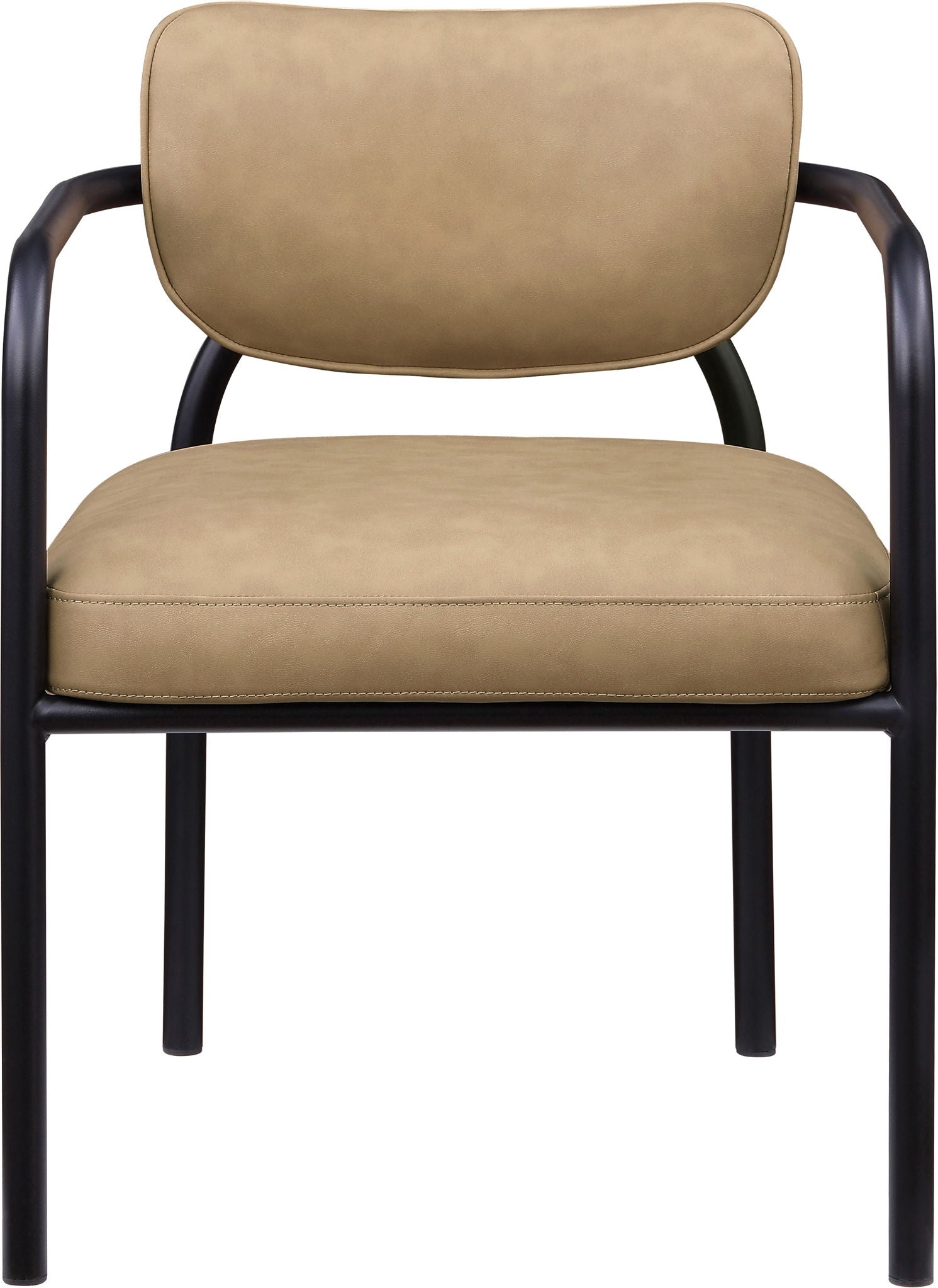 Serava - Vegan Leather Upholstered Dining Chair (Set of 2) - Tan
