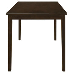 Guillen - 5 Piece Rectangular Dining Table Set - Cappuccino