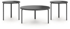 Dorylin - Black - Occasional Table Set (Set of 3)