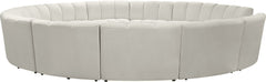 Infinity - 12 Piece Velvet Modular Sectional