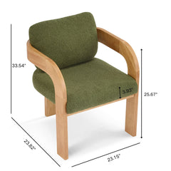 2 Pack Dining Chairs With Pillow Back