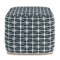 Noreen - Upholstered Square Pouf