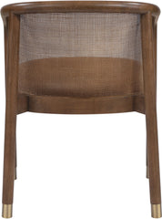 Sylvan - Vegan Leather Dining Chair (Set of 2) - Brown Frame