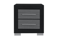 Emma - Nightstand - Black / Gray