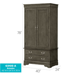 Elegant Traditional Armoire