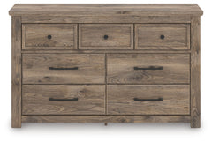 Rusticott - Seven Drawer Dresser