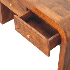 Darcy - Coffee Table, 2 Drawer - Chestnut