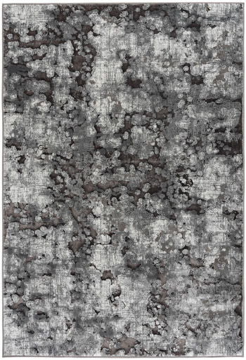 Gilberton - 8' x 10' Rug - Charcoal / Gray / White