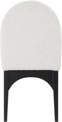 Waldorf - Boucle Dining Side Chair With Black Legs