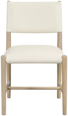 Andie - Vegan Leather Upholstered Dining Chair (Set of 2) - Natural Base