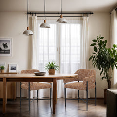 Dame - Fabric Upholstered Dining Chair (Set of 2)