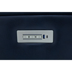 View - Power Reclining Loveseat With Console, Power Headrest & Lumbar