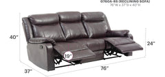 Contemporary Three Seater Sofa