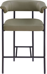 Malin - Faux Leather Counter Stool (Set of 2)