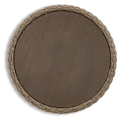 Danson - Beige - Round End Table