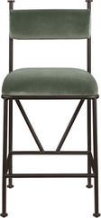 Monarch - Velvet Counter Stool (Set of 2)