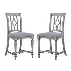 Plymouth - Counter Chair (Set of 2) - Gray