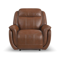 Swift - Power Recliner With Power Headrest & Lumbar - Hazelnut