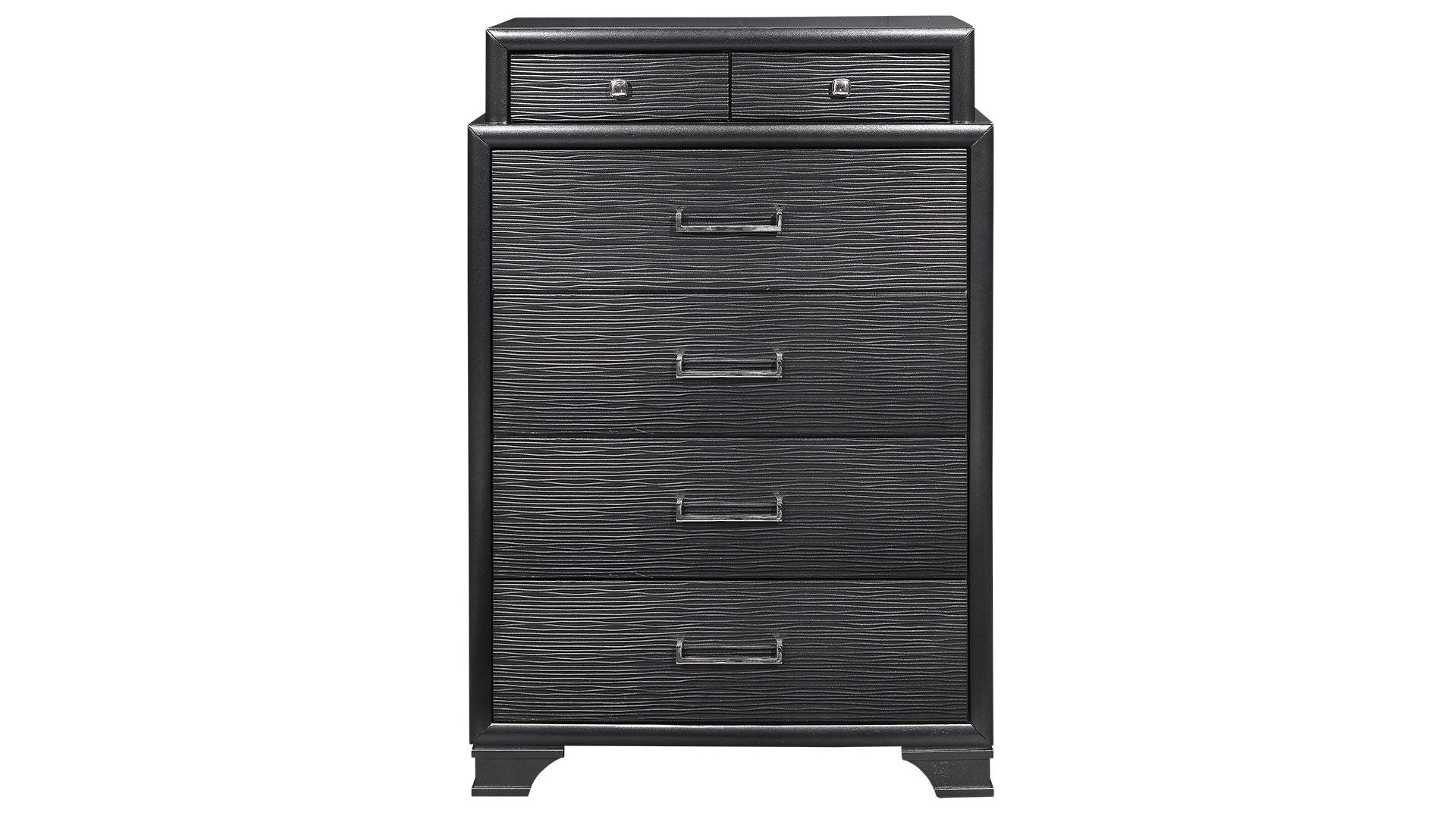 Jordyn - 5 Piece Queen Bedroom Set - Gray