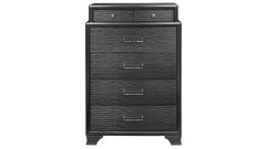 Jordyn - 5 Piece King Bedroom Set - Gray