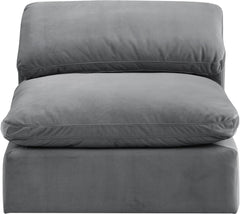 Comfy - Velvet Armless Chair
