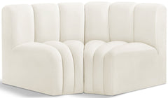 Arc - Velvet 2 Piece Modular Sofa