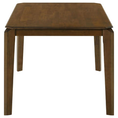 Almonte - Rectangular Wood Dining Table - Dark Brown