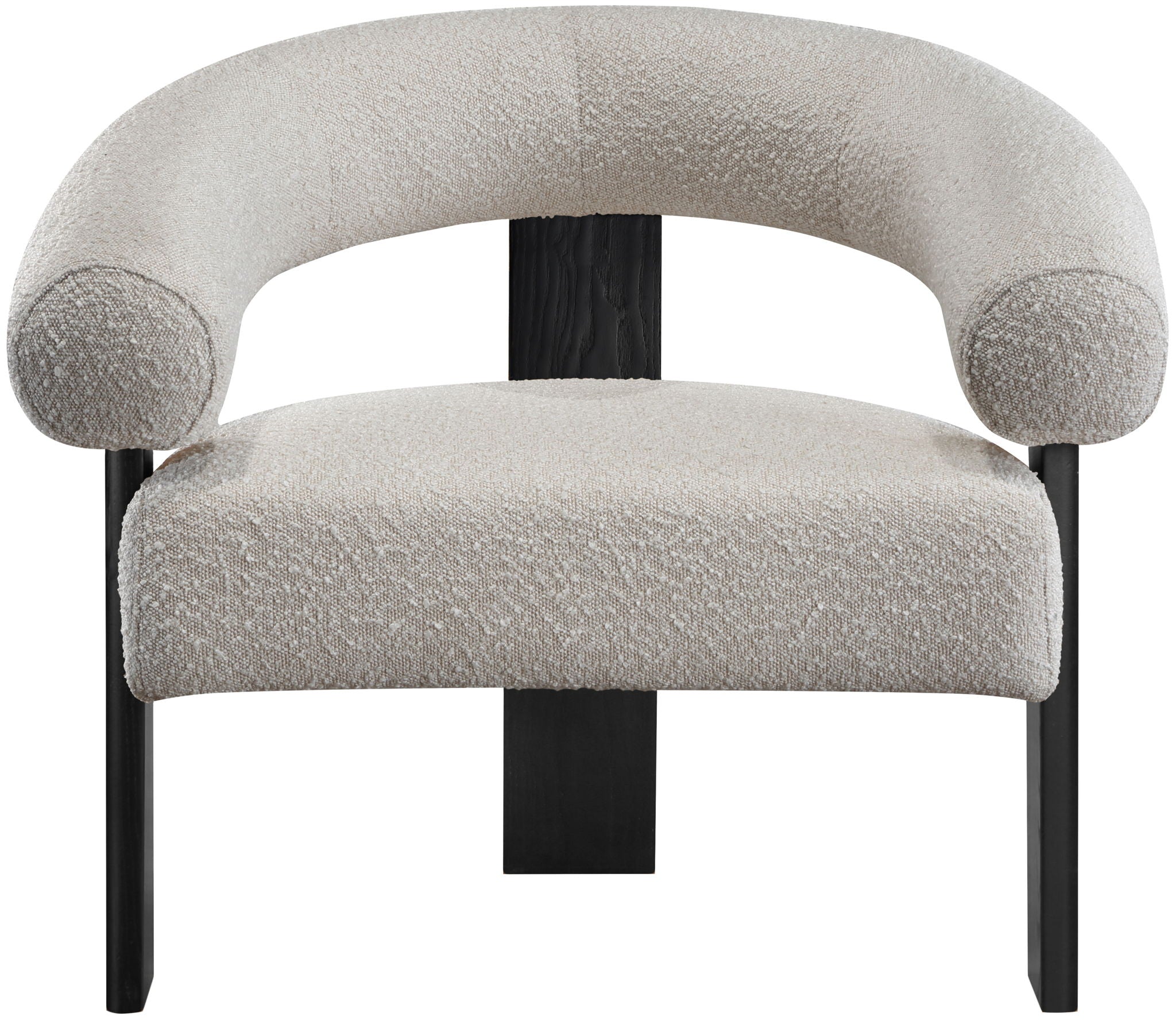 Winston - Accent Chair With Black Legs