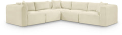 Shaggy - 5 Piece Modular Corner Sectional