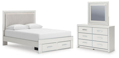 Zuraleus - Upholstered Panel Platform Storage Bedroom Set
