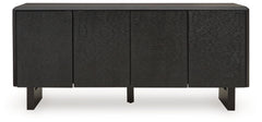 Farrelmore - Black - Accent Cabinet