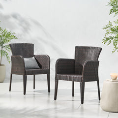 Anaya - Outdoor Wicker Dining Armchair (Set of 2)