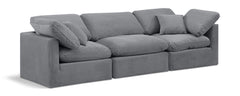 Indulge - Velvet 3 Seat Modular Sofa