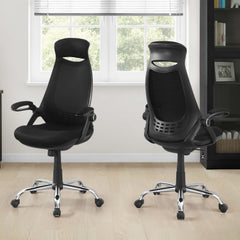 Office Chair, Adjustable Height, Swivel, Ergonomic, Armrests, Contemporary & Modern