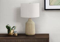 Lighting, Table Lamp, Concrete, Contemporary