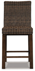 Paradise Trail - Medium Brown - Barstool (Set of 2)