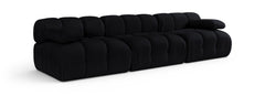 Orin - Velvet 3 Piece Modular Sofa